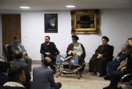 دیدار دانشجویان بین المللی دانشگاه تبریز با نماینده ولی فقیه در آذربایجان شرقی