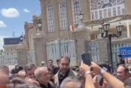 عزاداری رئیس جمهوری در عاشورای حسینی در جمع عزاداران مردم تبریز