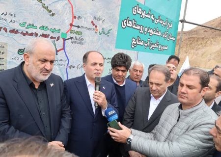 آغاز عملیات اجرایی انتقال آب سد کلقان بستان آباد با حضور وزرای جهاد کشاورزی و نیرو