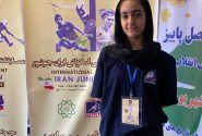 سانای اسدی نائب قهرمان رقابت های بین المللی اسکواش ایران جونیور