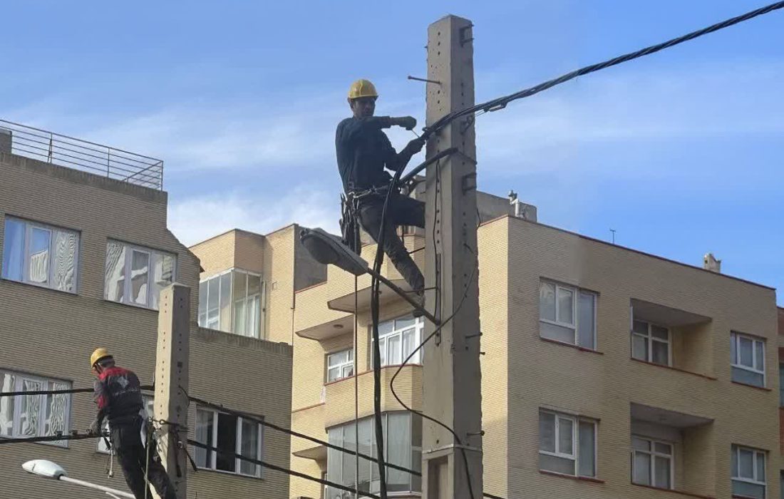 هزینه‌کرد ۶ هزار و ۳۷۵ میلیارد ریالی برای تبدیل شبکه هوایی برق تبریز به کابل خودنگهدار