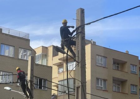 هزینه‌کرد ۶ هزار و ۳۷۵ میلیارد ریالی برای تبدیل شبکه هوایی برق تبریز به کابل خودنگهدار