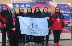 قهرمانی تیم تیراندازی دختران دانشگاه تبریز در مسابقات منطقه‌ای