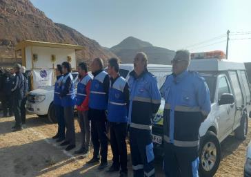 حضور فعال مدیریت بحران و پدافندغیرعامل آب و فاضلاب آذربایجان شرقی در رزمایش (الی بیت‌المقدس ۱۶)