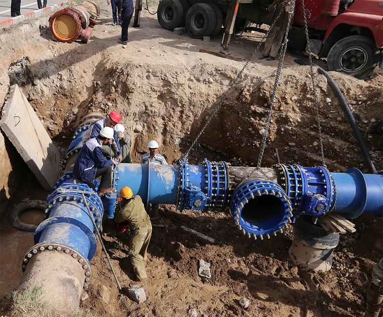 ۳۱۰ کیلومتر توسعه و اصلاح شبکه آبرسانی در آذربایجان شرقی