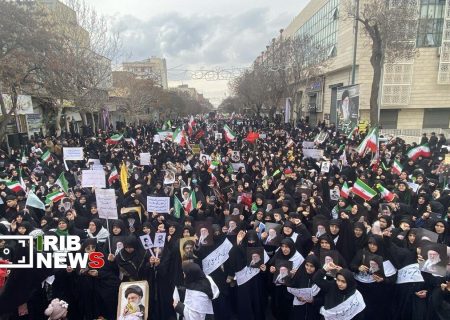 راهپیمایی باشکوه بانوان زینبی در تبریز