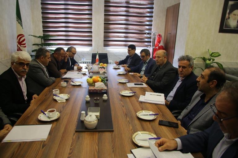 برگزاری جلسه بررسی مسائل آب و فاضلاب شهرستان هریس با حضور فرماندار