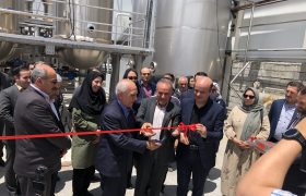 تصفیه‌خانه صنایع غذایی ایلکین افتتاح شد
