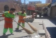 اجرای شبانه روزی طرح نگهداشت شهری در منطقه تاریخی فرهنگی تبریز