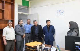 بازدید رئیس دانشگاه تبریز از مرکز فناوری اطلاعات و خدمات رایانه‌ای دانشگاه