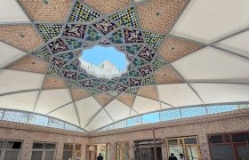 سنتی سازی نمای داخلی پاساژ امیرنو، همگون با بافت تاریخی بازار