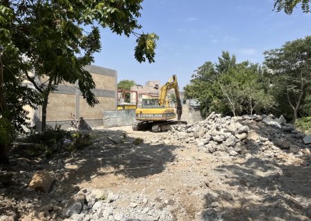آغاز عملیات آزاد سازی و الحاق محوطه ایستگاه مترو قونقا به باغ گلستان