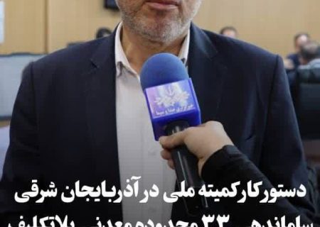 ساماندهی ۳۳ محدوده معدنی بلاتکلیف آذربایجان شرقی در دستور کار کمیته ملی