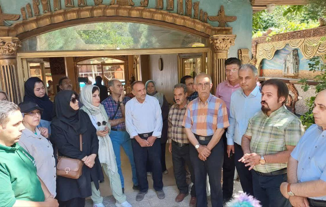 سفر یک‌روزه رسانه‌ها به دل تاریخ؛ بازدید از اماکن تاریخی اسکو در هفته دولت