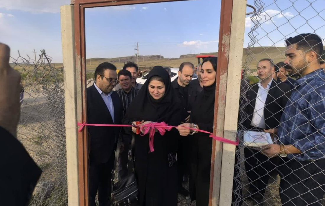 بهره‌برداری از سامانه آبیاری تحت فشار تیپ در ۶۳ هکتار از اراضی کشاورزی شهرستان سراب