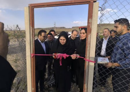 بهره‌برداری از سامانه آبیاری تحت فشار تیپ در ۶۳ هکتار از اراضی کشاورزی شهرستان سراب