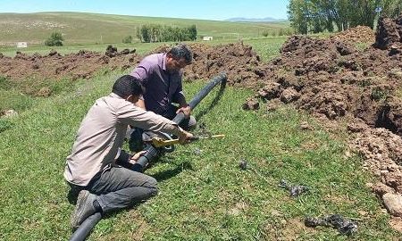 آبرسانی پایدار به ۲ روستای نجی‌کندی و کردلر کلیبر با تکمیل عملیات اجرایی