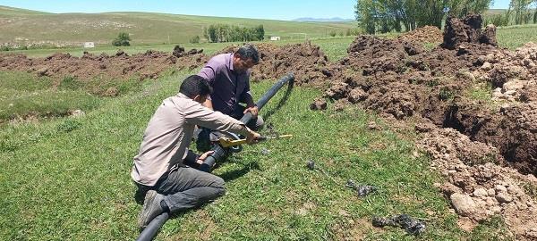 آبرسانی پایدار به ۲ روستای نجی‌کندی و کردلر کلیبر با تکمیل عملیات اجرایی