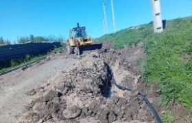 آبرسانی به ۲ روستای ورزقان آذربایجان شرقی با اجرای ۲ کیلومتر لوله‌گذاری تکمیل شد