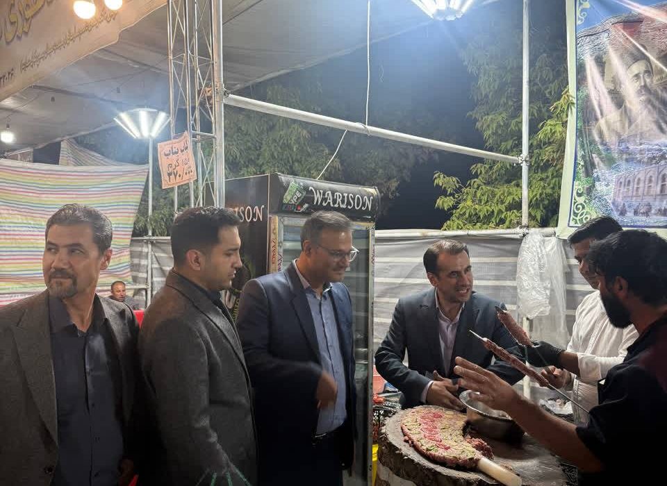 نظارت مستقیم مدیر کل دامپزشکی آذربایجان شرقی بر سلامت فرآورده‌های دامی در نهمین جشنواره ملی کباب بناب