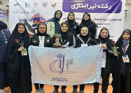کسب مقام سوم کشور در مجموع تفنگ و تپانچه