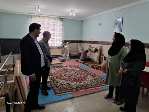 بازدید از سه مرکز «خانه بین راهی نور، مرکز نگهداری معلولین ذهنی شفا و مرکز نگهداری سالمندان خوبان»