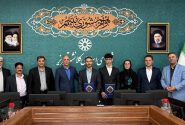 تجلیل کمیسیون ورزش شورای اسلامی کلانشهر تبریز از ملی پوش کاراته